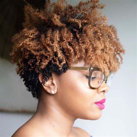 colored short natural hair|short cropped natural hairstyles.